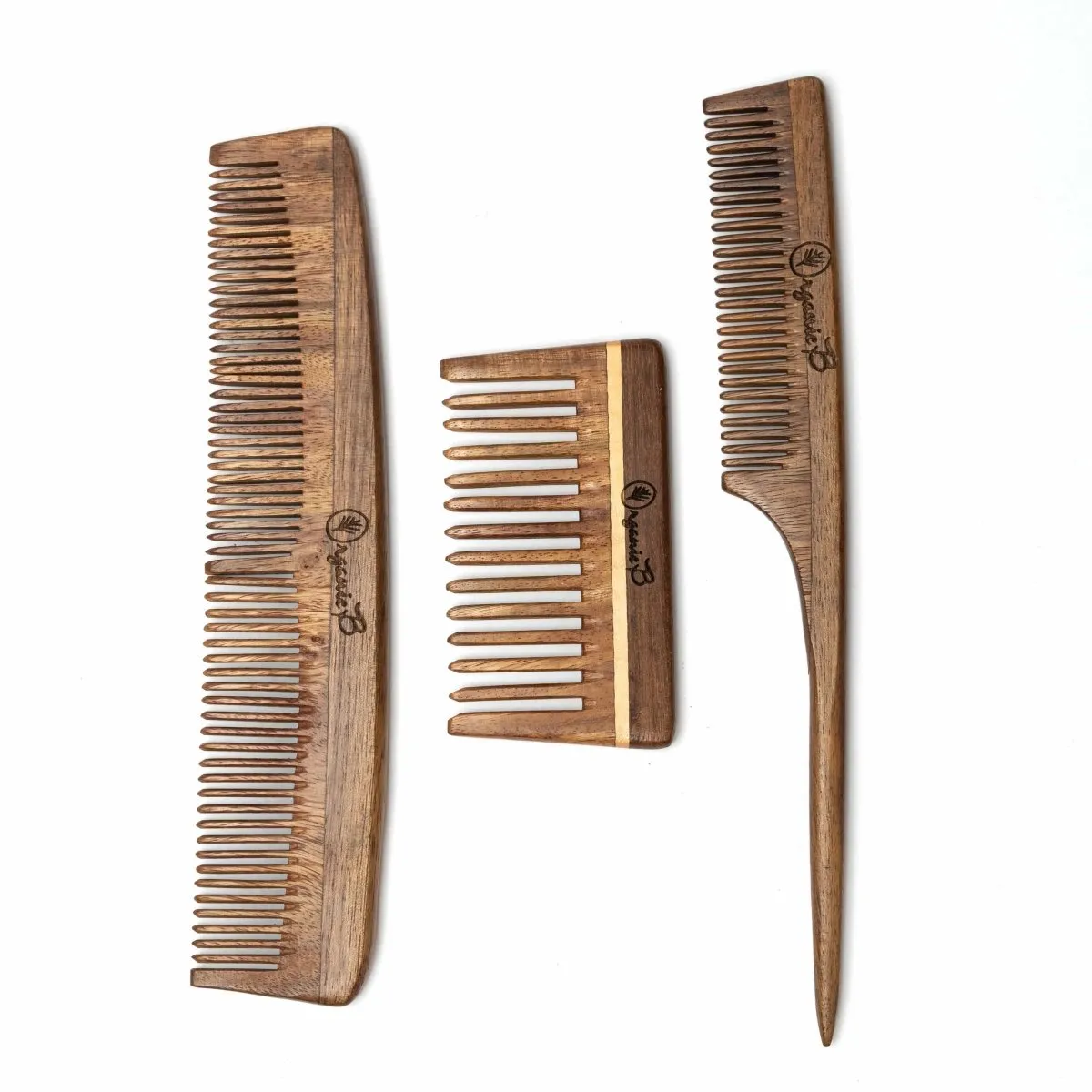 Rosewood Comb Combo- Pack of 3