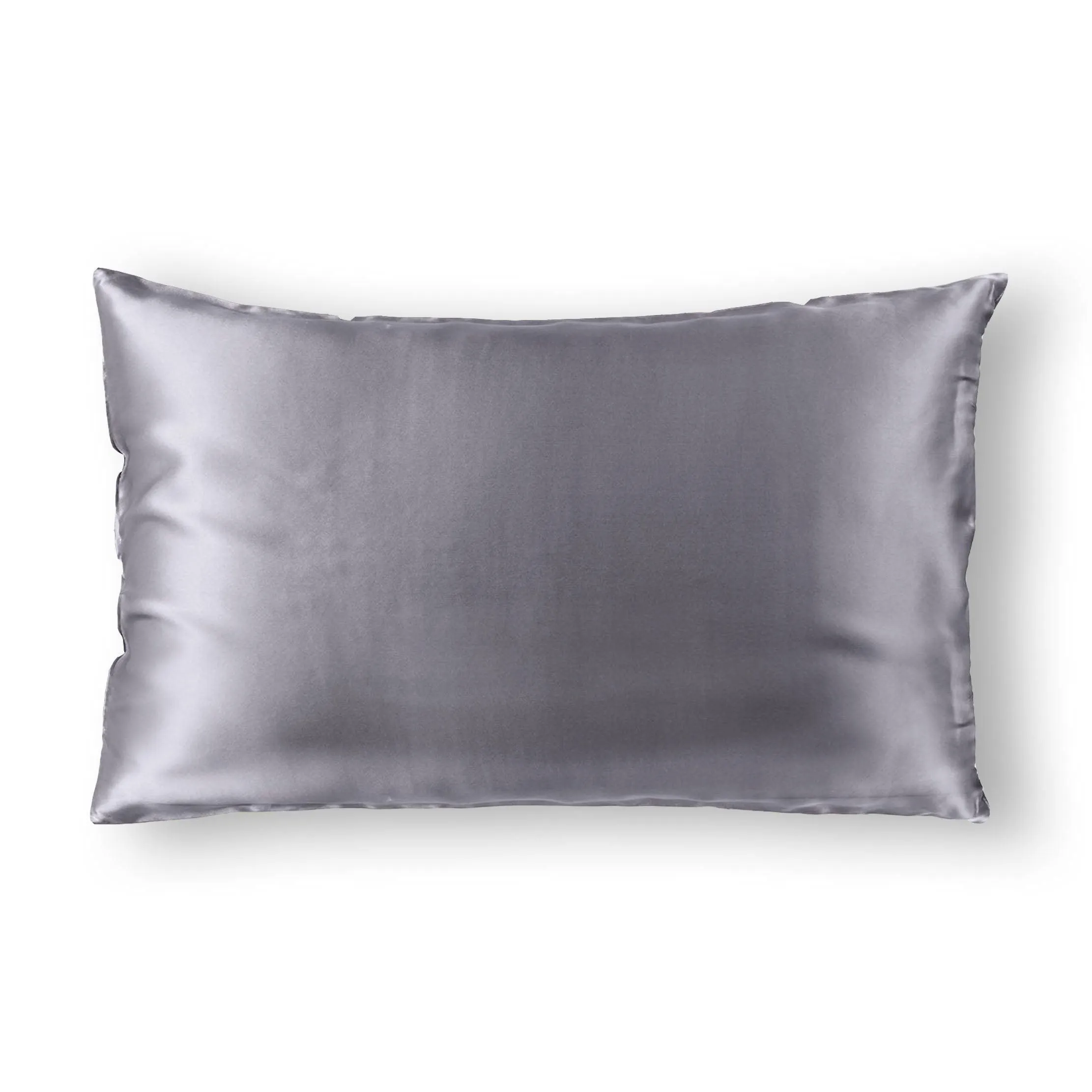 Royal Comfort Pure Silk Pillow Case 100% Mulberry Silk Hypoallergenic Pillowcase - Charcoal