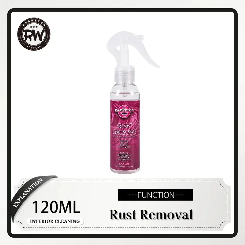 Rust Remover Spray Remove Iron Particles Car Paint Motorcycle RV Boat Faucet Metal Use Car Wax Car Wash Refurbishing Polishing