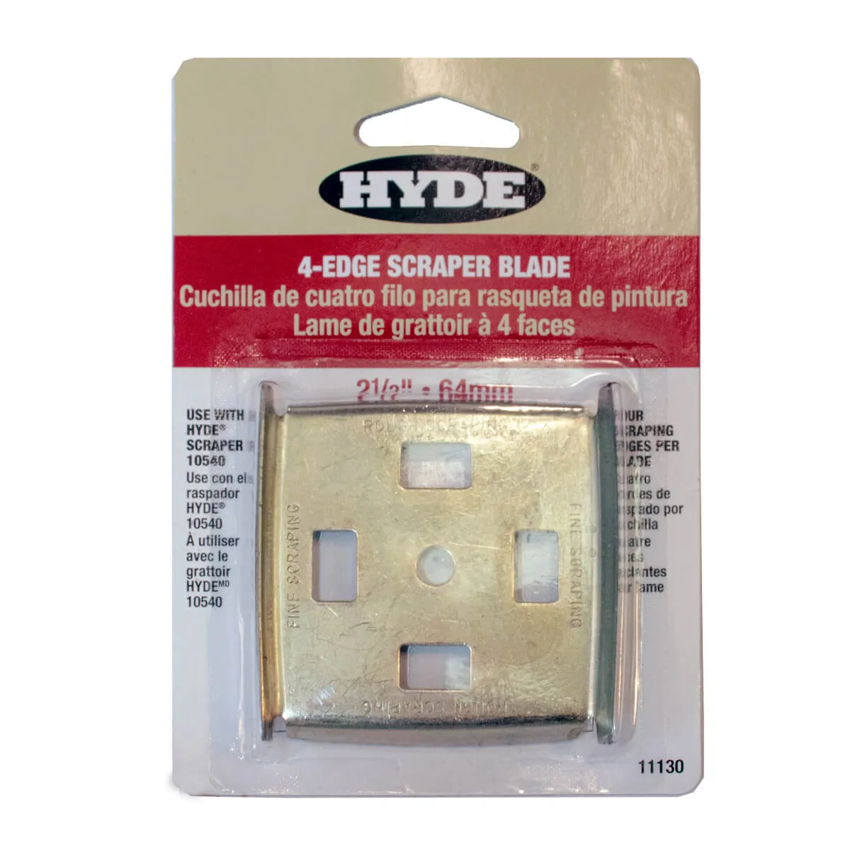 Scraper Blade 4 Edge Hyde