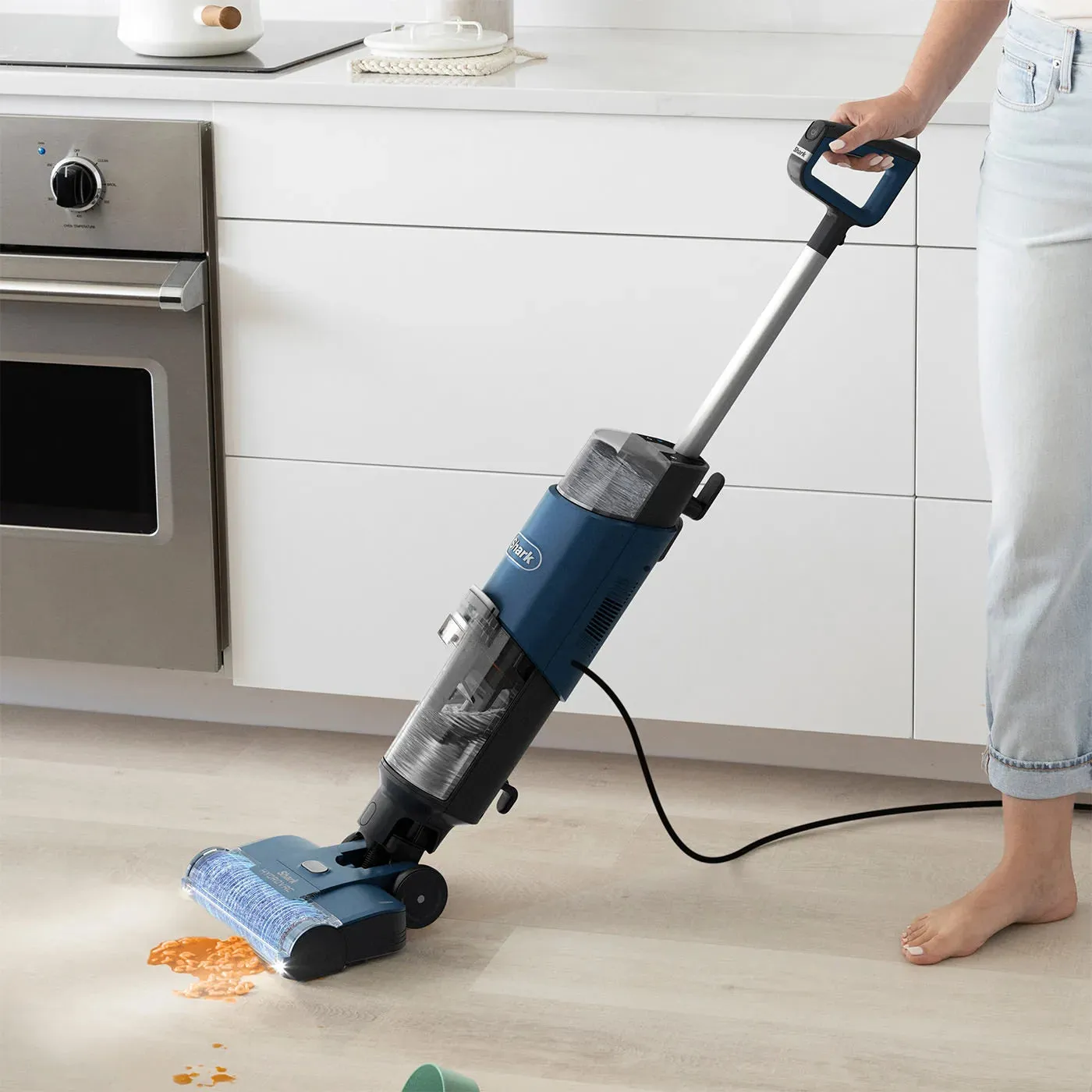 Shark Hydro Vac Corded Hard Floor Cleaner Navy Blue | WD110UK