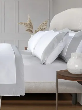 Silver Dove Grey Windsor 800 Thread Count Egyptian Cotton Duvet Cover