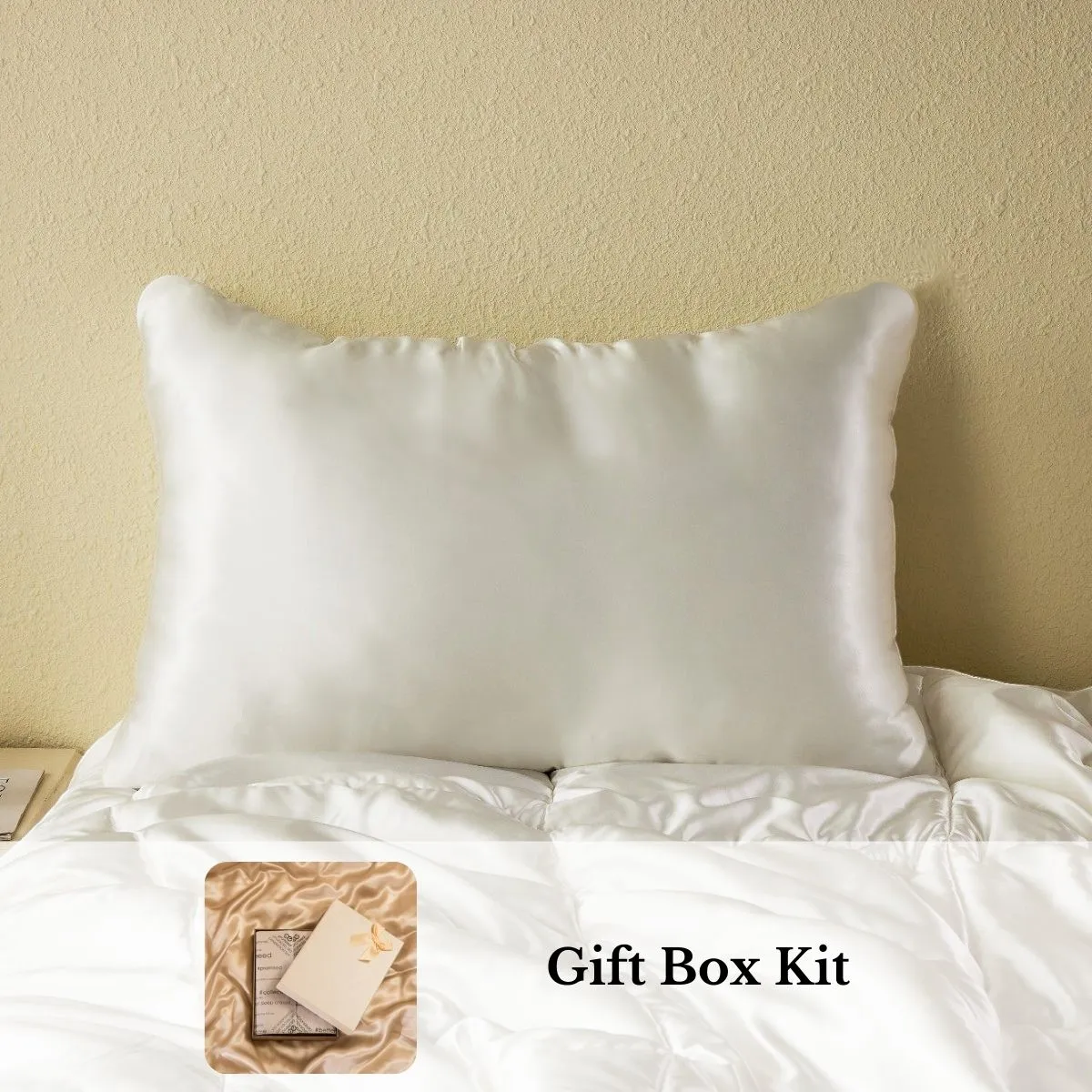 Slip-In Hydrating Mulberry Silk Pillowcase-Birthday Gift Kit