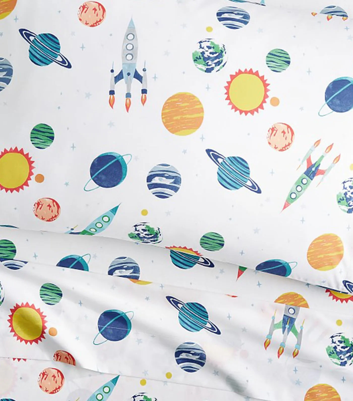 Solar System Glow-in-the-Dark Sheet Set