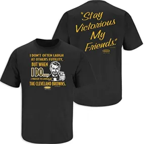 Stay Victorious. I Don't Often Hate (Anti-Browns) Shirt | Pittsburgh Pro Football Apparel