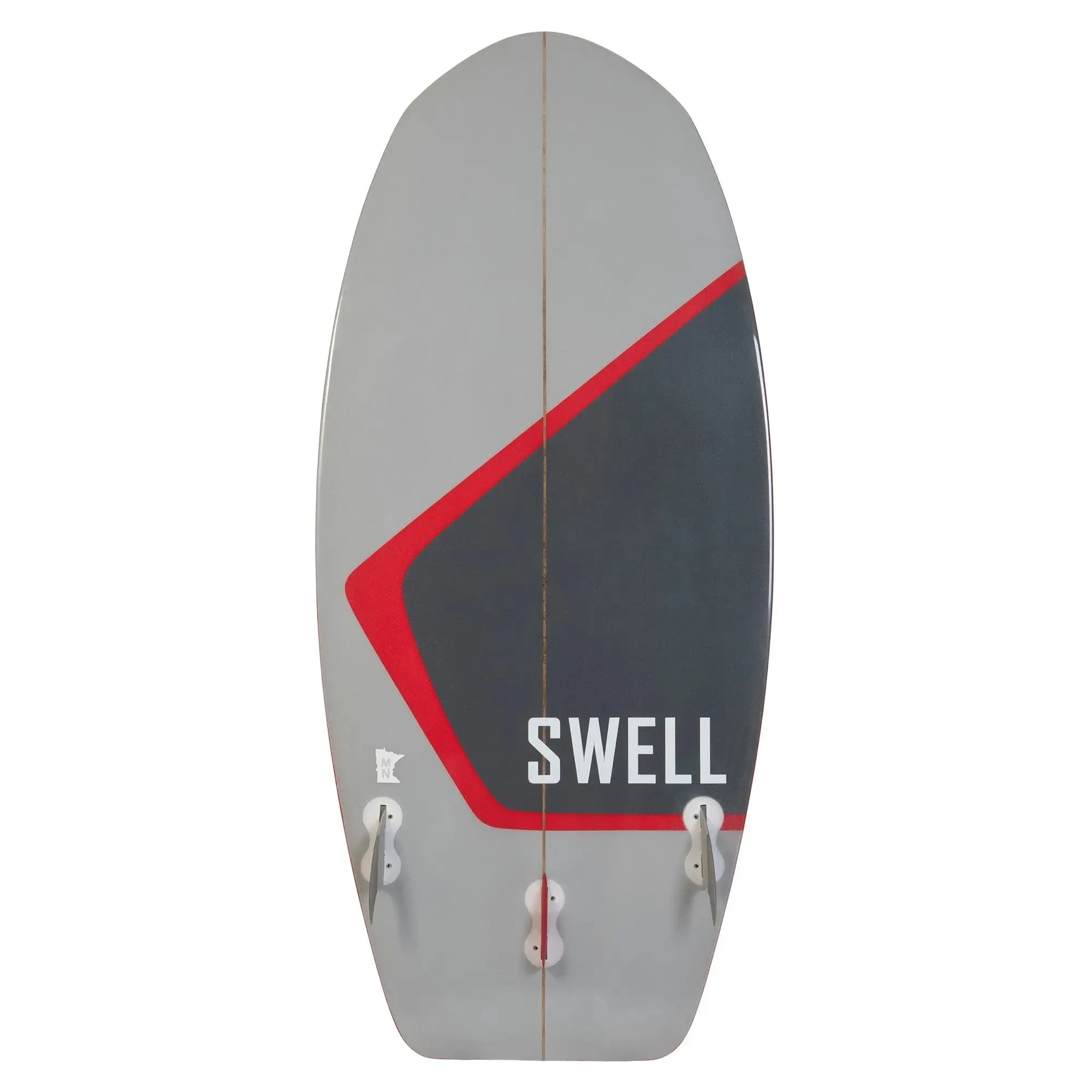 SWELL Wakesurf Razor - Grom Quad Surf Board 45" - Perfect for Kids