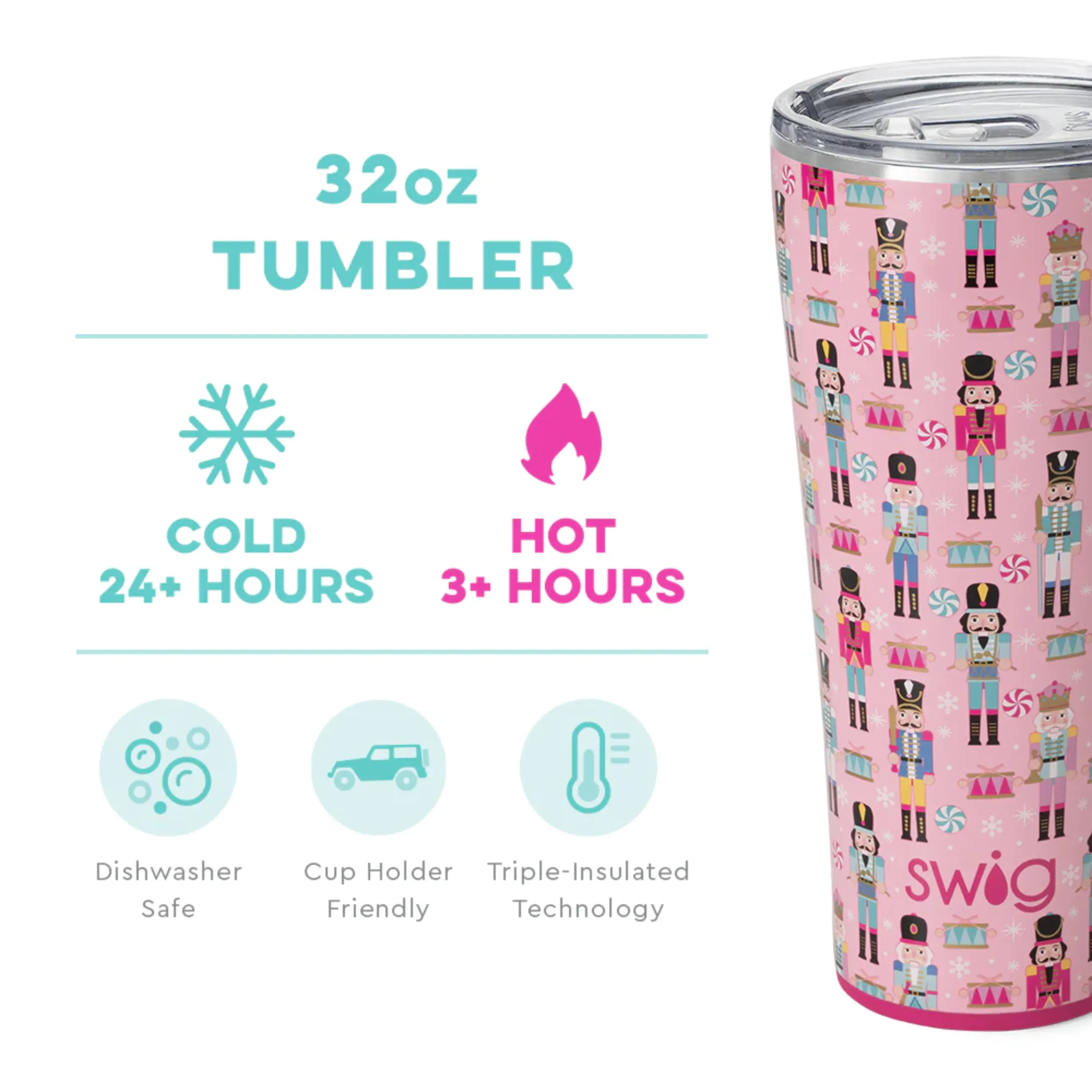 Swig | Nutcracker Tumbler (32oz)