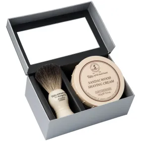 Taylor of Old Bond Street Sandalwood Shaving Cream & Brush Set