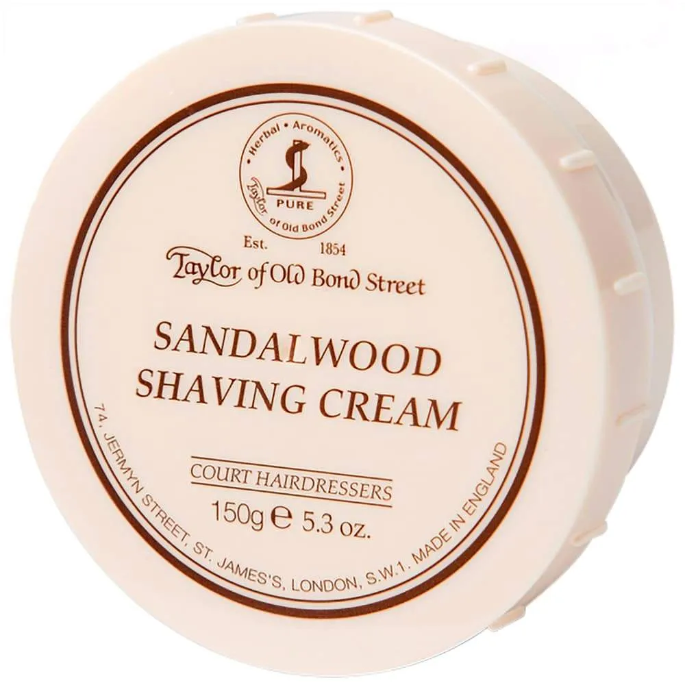 Taylor of Old Bond Street Sandalwood Shaving Cream & Brush Set