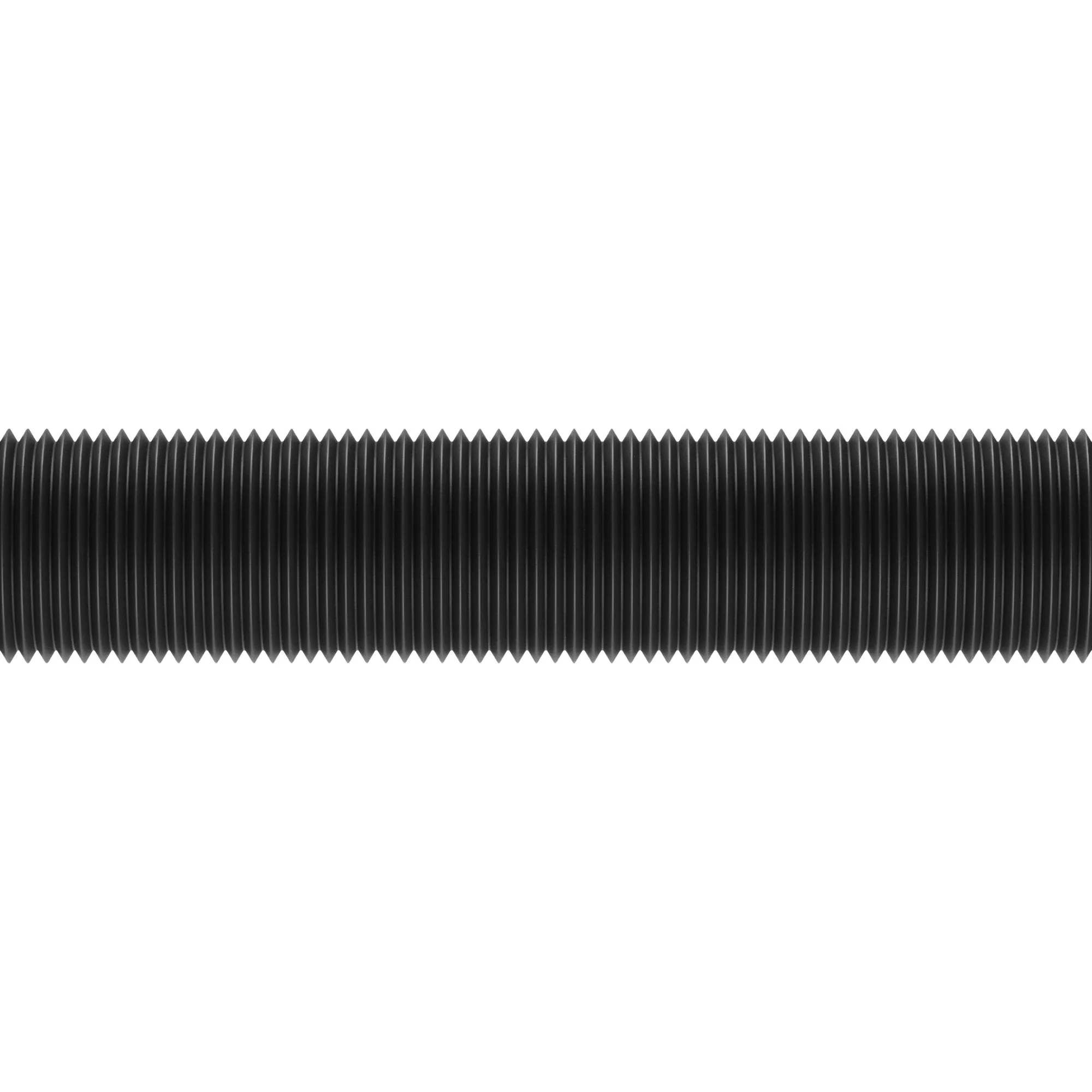 TerraBloom 12.4" (315mm) Air Duct - 8 FT Long, Black Flexible Ducting with 2 Clamps