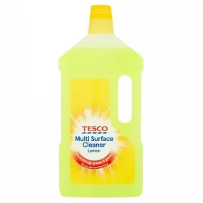 TESCO MULTI SURFACE CLEANER  LEMON 1LTR