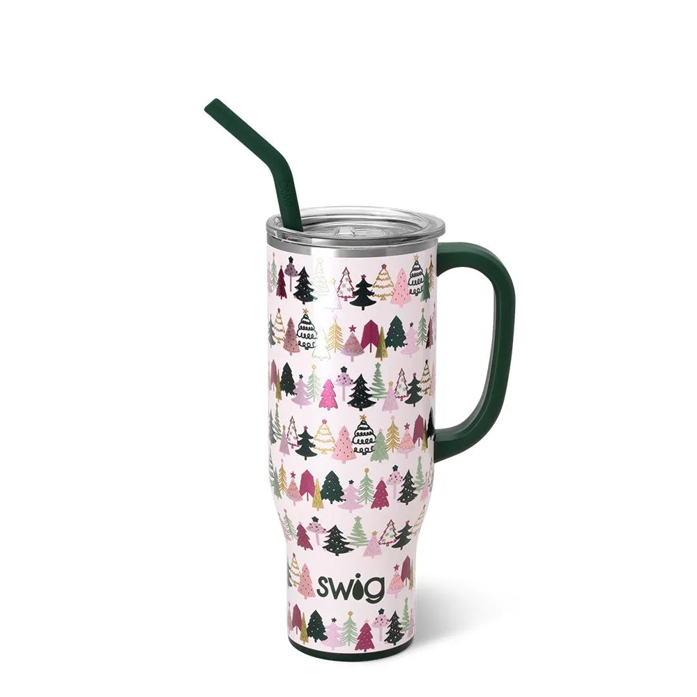 Tinseled Trees Mega Mug (30oz) by Swig