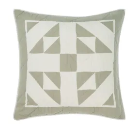 Una European Pillowcase Eucalyptus