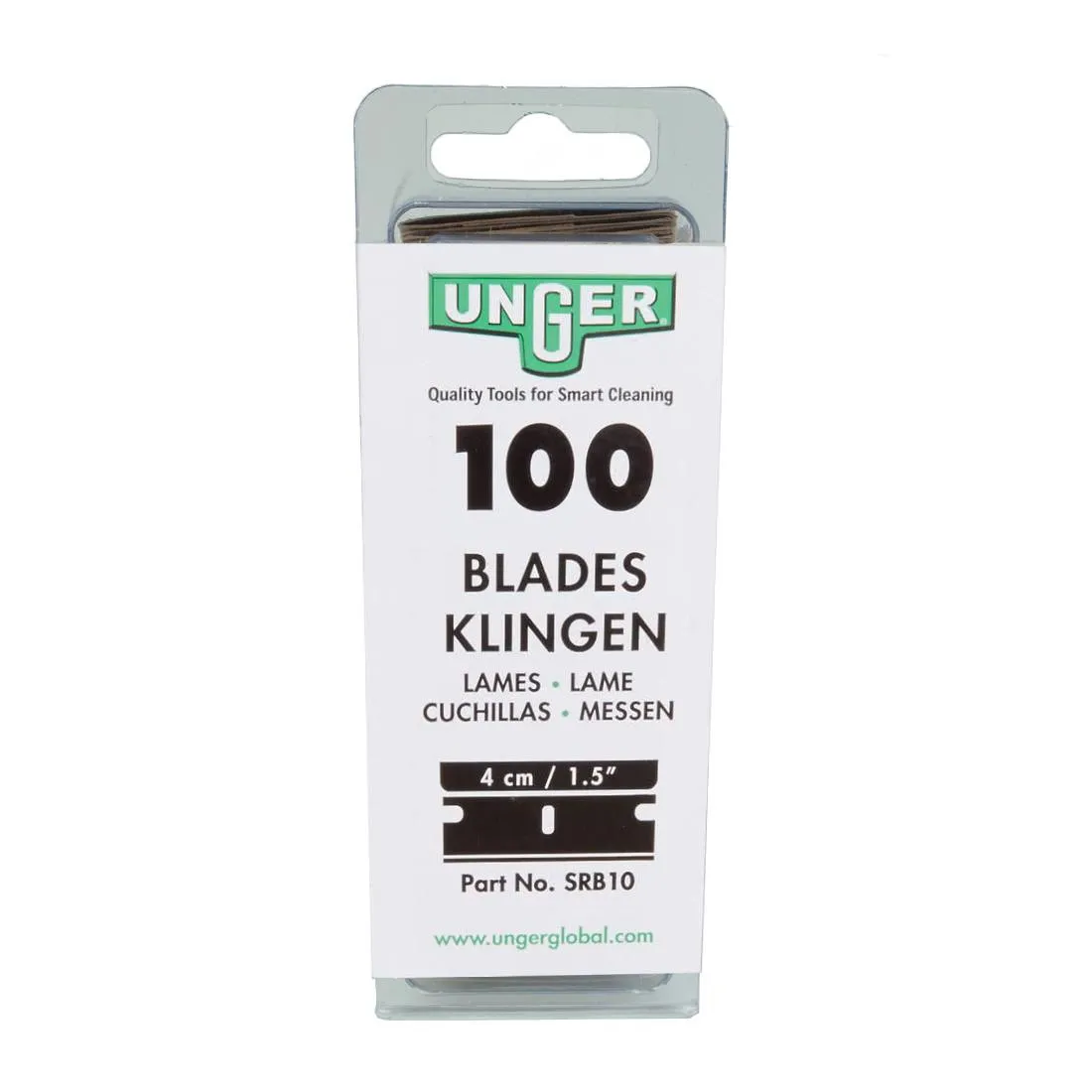 Unger Single Edge Replacement Blades - 1.5 Inch