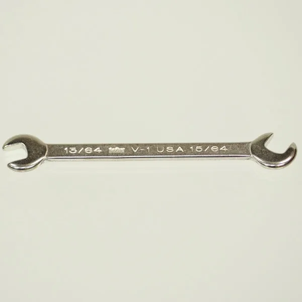 Vim Tools V-1 Miniature Open-End Wrench 13/64   15/64"