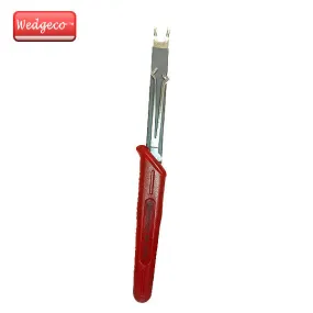 Wedgeco - Red Handle 4 Blades  With Tension Wrench Combo (#500)