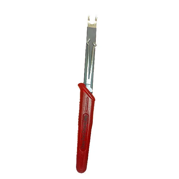 Wedgeco - Red Handle 4 Blades  With Tension Wrench Combo (#500)