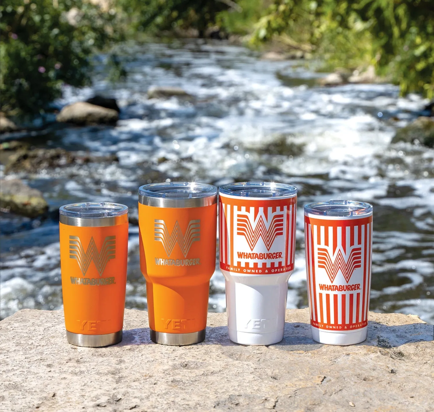 WhataDad 30 oz Orange YETI Rambler® Tumbler