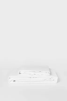 White Solid Flat Sheet 
(Single Size)