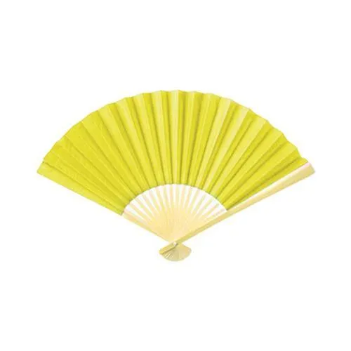 Yellow Small Paper Colour Fan