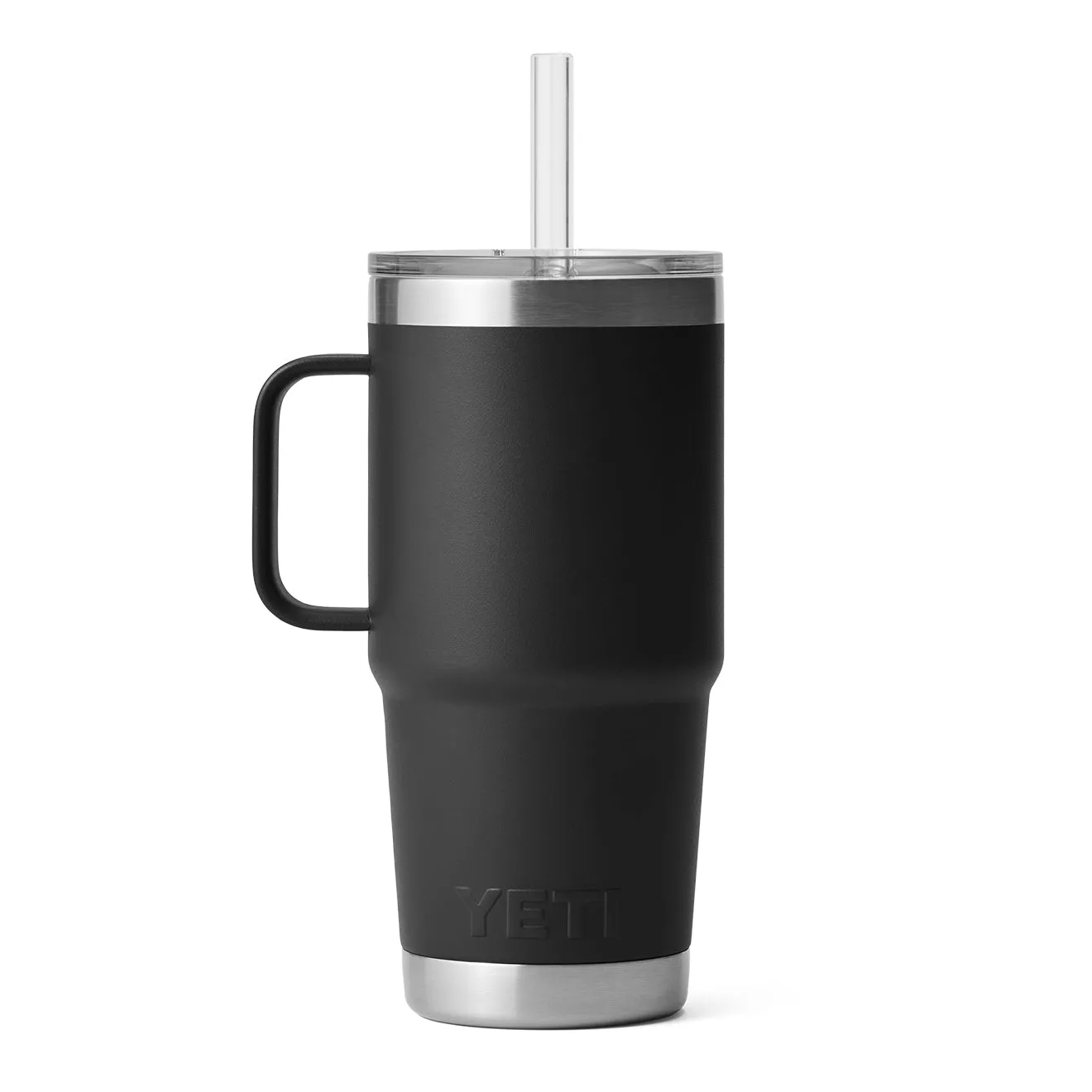 YETI Rambler 25oz Straw Mug Black