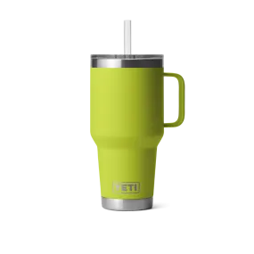 Yeti Rambler 35oz Chartreuse Straw Mug