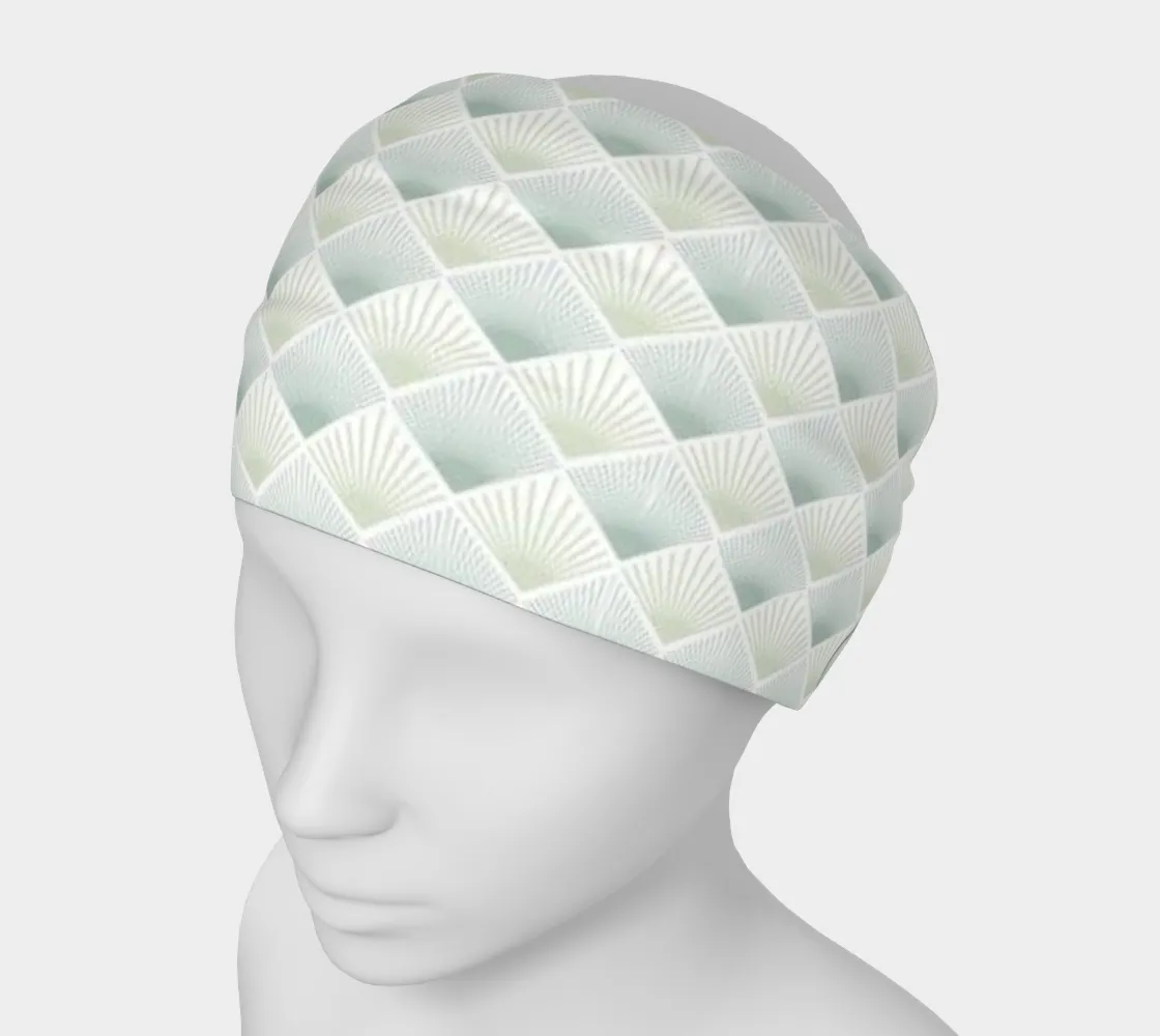 ZenFlow Headband Art Deco Fans